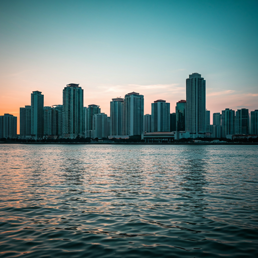 Manila Cityscape at Sunset